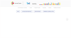 Desktop Screenshot of colombiacapital.com.co